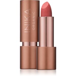INIKA Organic Creamy Lipstick Ruj crema hidratant culoare Pink Poppy 4