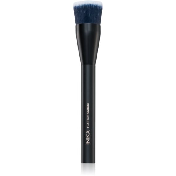 INIKA Organic Flat Top Kabuki Brush perie kabuki pentru machiaj 1 buc-ro
