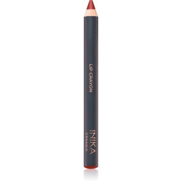 INIKA Organic Lipstick Crayon dermatograf cremos pentru buze culoare Chilli Red 3 g-ro
