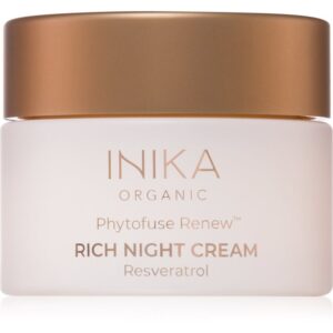 INIKA Organic Phytofuse Renew Rich Night Cream Crema de noapte anti-oxidanta 50 ml-Țena