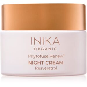 INIKA Organic Phytofuse Renew Rich Night Cream Crema de noapte anti-oxidanta cu probiotice 50 ml-ro