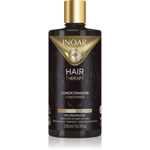INOAR Hair Therapy balsam pentru indreptare pentru par deteriorat 500 ml-Țena