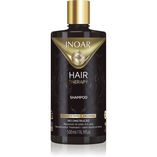 INOAR Hair Therapy șampon fortifiant pentru păr deteriorat 500 ml-Țena