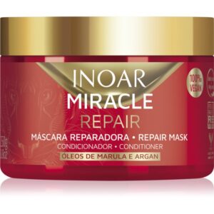 INOAR Miracle Repair masca pentru regenerare pentru păr uscat și deteriorat 250 g-Țena