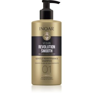 INOAR Vegan Revolution Smooth şampon de netezire pentru par uscat si indisciplinat 350 ml-Țena