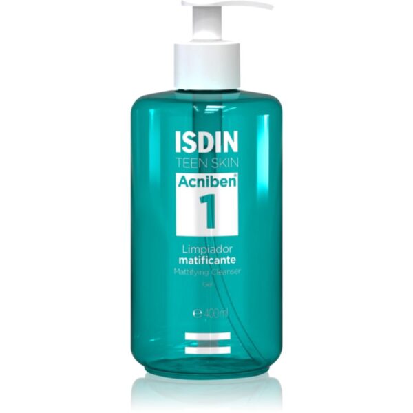 ISDIN Acniben Teen Skin gel intens pentru curatare cu acid salicilic 400 ml-Țena