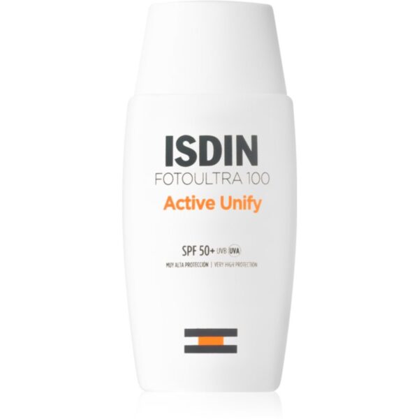 ISDIN Foto Ultra 100 Active Unify crema de protectie iluminatoare SPF 50+ 50 ml-Țena