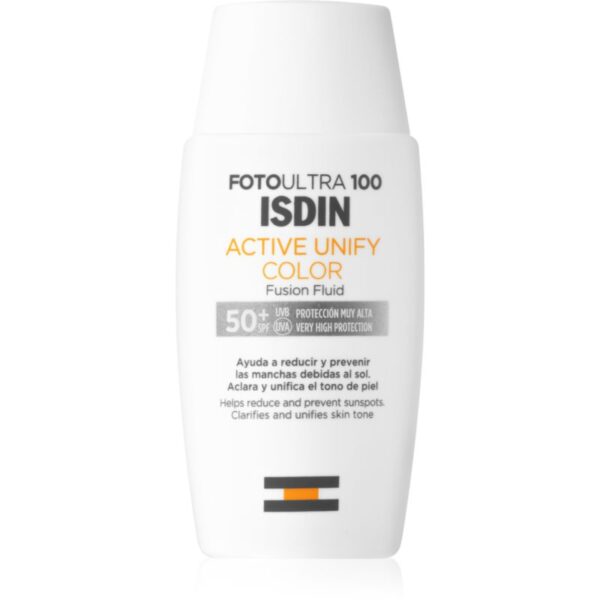 ISDIN Foto Ultra 100 Active Unify crème de protectie anti-acnee SPF 50+ 50 ml-ro