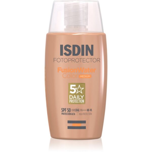 ISDIN Fotoprotector FusionWater fluid protector tonifiant pentru față SPF 50 50 ml-ro