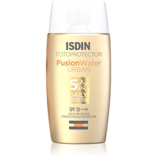 ISDIN Fusion Water crema protectoare pentru fata SPF 30 50 ml-Țena