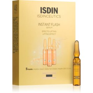 ISDIN Isdinceutics Instant Flash ser pentru fermitate cu efect lifting 5x2 ml-Țena