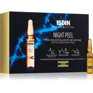 ISDIN Isdinceutics Night Peel serum cu efect exfoliant in fiole 30x2 ml-Țena