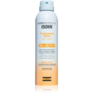 ISDIN Transparent Spray Wet Skin spray solar SPF 50 250 ml-Țena
