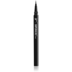 IT Cosmetics Superhero Liquid Eyeliner eyeliner în fix pentru femei Black 0.55 ml-ro