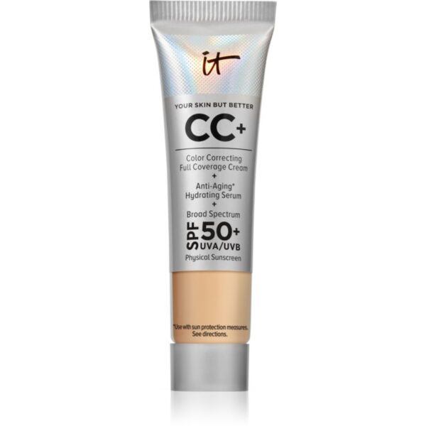 IT Cosmetics Your Skin But Better CC+ Mini acoperire make-up SPF 50+ culoare Medium 12 ml-ro