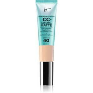 IT Cosmetics Your Skin But Better CC+ Natural Matte machiaj cu efect matifiant SPF 40 pentru femei Fair 32 ml-ro