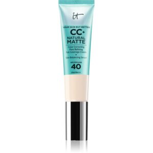 IT Cosmetics Your Skin But Better CC+ Natural Matte machiaj cu efect matifiant SPF 40 pentru femei Fair Ivory 32 ml-ro