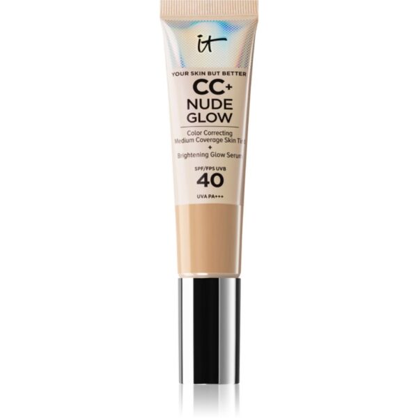 IT Cosmetics Your Skin But Better CC + Nude Glow Fond de ten iluminator SPF 40 culoare Neutral Medium 32 ml-ro