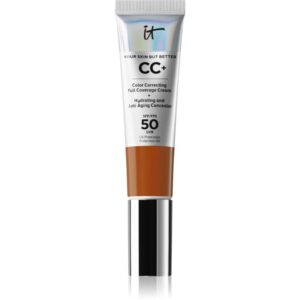 IT Cosmetics Your Skin But Better CC+ acoperire make-up SPF 50+ pentru femei Rich Honey 32 ml-ro