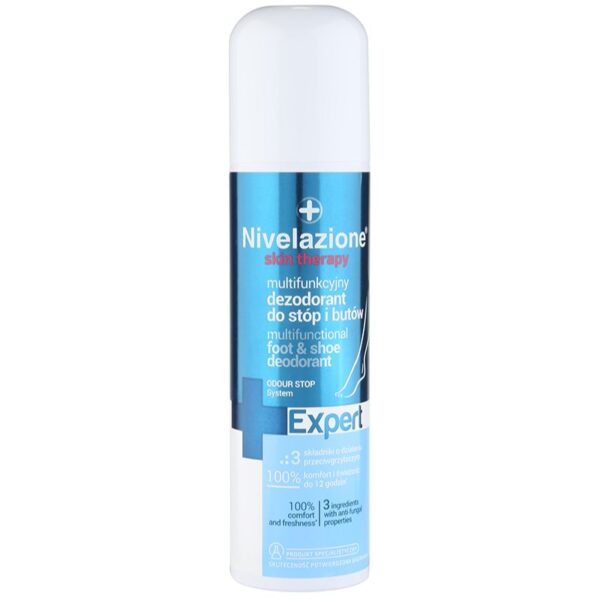 Ideepharm Nivelazione Expert deodorant spray pentru picioare si pantofi 150 ml-ro