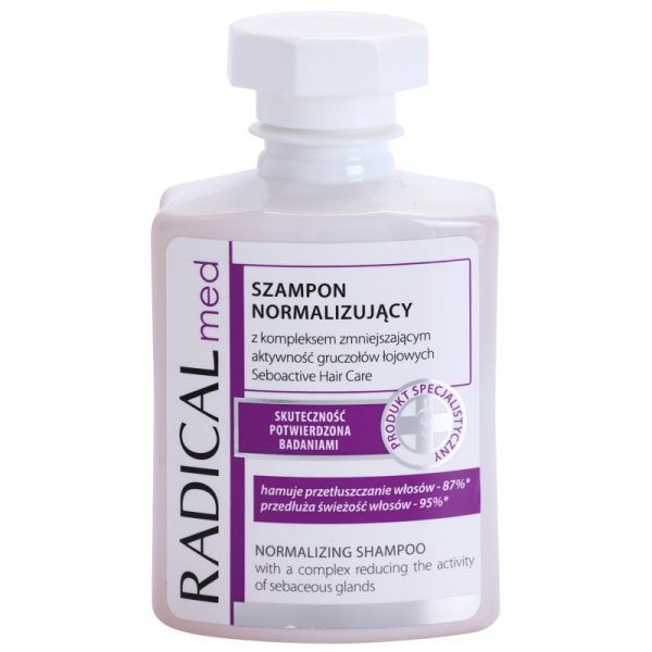 Ideepharm Radical Med Normalize șampon pentru par si scalp gras 300 ml-Țena