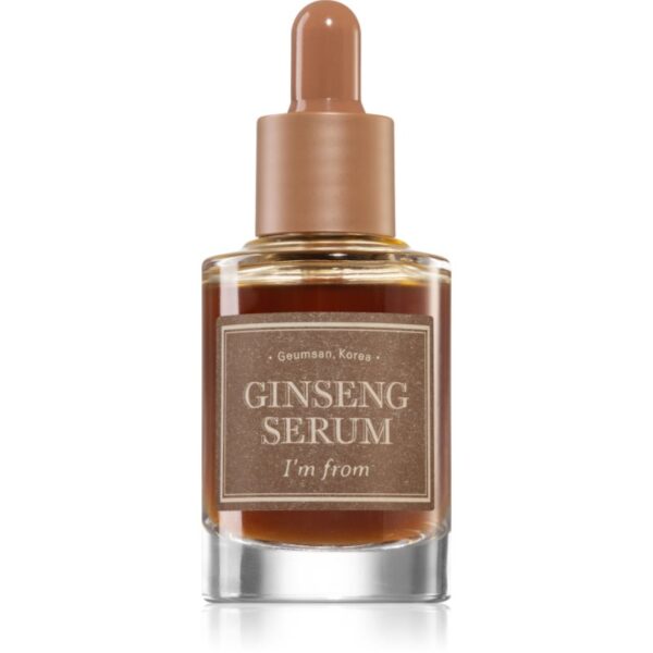 I'm from Ginseng Ser pentru hidratare intensiva anti-imbatranire 30 ml-Țena