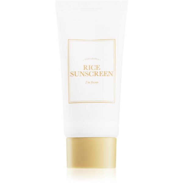 I'm from Rice Sunscreen loțiune protectoare hidratantă SPF 50+ 50 ml-ro