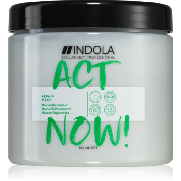 Indola Act Now! Repair masca profund reparatorie pentru păr 650 ml-ro
