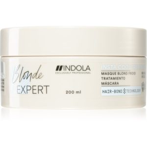 Indola Blond Expert Insta Cool masca de par hranitoare pentru nuante inchise de blond 200 ml-Țena