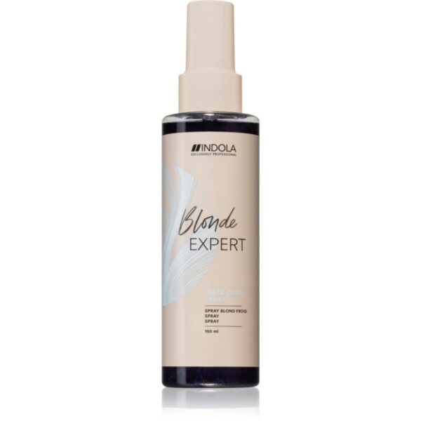 Indola Blond Expert Insta Cool spray pentru păr neutralizeaza tonurile de galben 150 ml-Țena