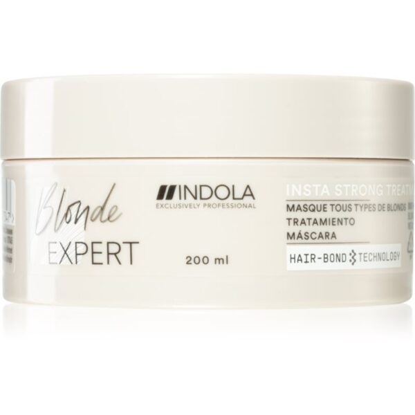 Indola Blond Expert Insta Strong masca de par hranitoare pentru par blond 200 ml-ro