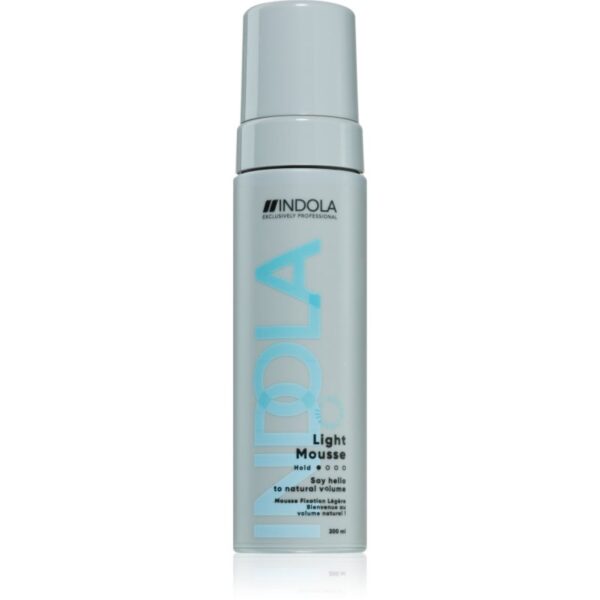 Indola Light Mousse spumă de păr pentru o fixare naturala 200 ml-ro