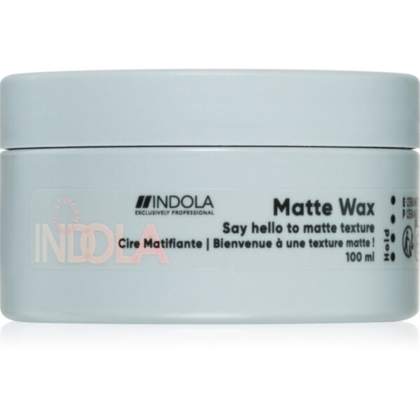 Indola Matte Wax Ceara de par mata 100 ml-ro