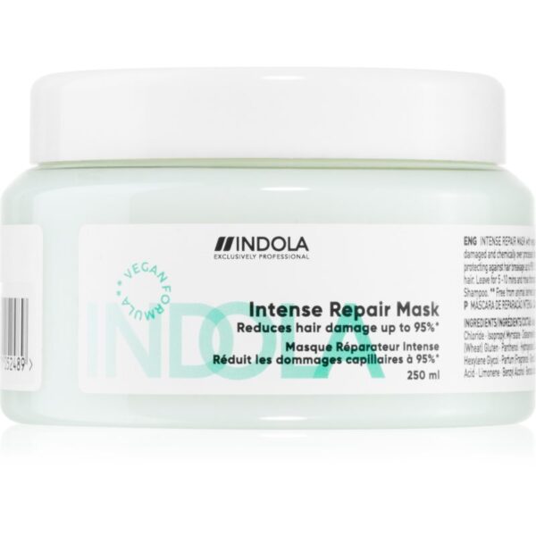 Indola Repair Intense Repair Mask mască fortifiantă pentru par foarte deteriorat 250 ml-ro