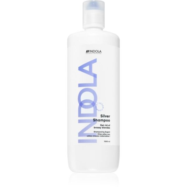 Indola Silver Shampoo șampon neutralizant argintiu 1000 ml-ro
