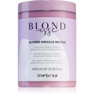 Inebrya BLONDesse Blonde Miracle Nectar tratament nutritiv in profunzime pentru par blond 1000 ml-ro
