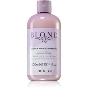 Inebrya BLONDesse Blonde Miracle Shampoo șampon detoxifiant pentru curățare pentru par blond 300 ml-Țena