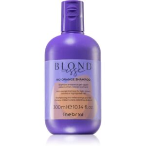 Inebrya BLONDesse No-Orange Shampoo sampon hranitor neutralizarea subtonurilor de alamă 300 ml-Țena