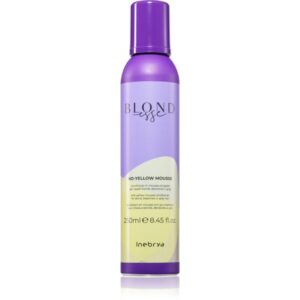 Inebrya BLONDesse No-Yellow Mask balsam spumă neutralizeaza tonurile de galben 250 ml-ro