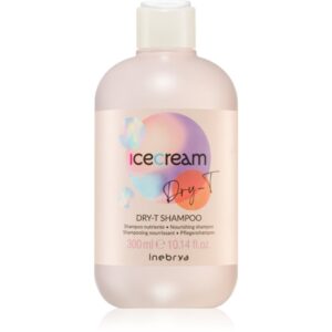 Inebrya Ice Cream Dry-T sampon hranitor pentru păr uscat și deteriorat 300 ml-Țena