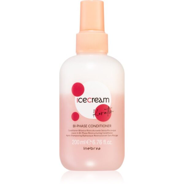 Inebrya Keratin balsam fara clatire in 2 faze cu keratina 200 ml-ro