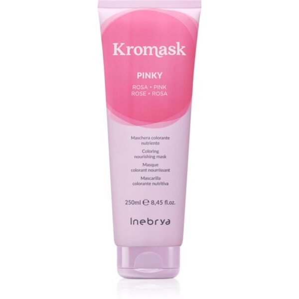 Inebrya Kromask mască intens colorantă culoare Pink 250 ml-ro