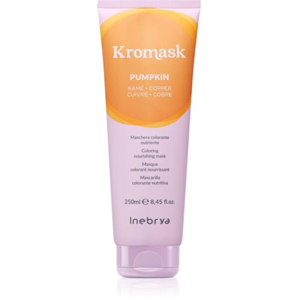 Inebrya Kromask mască intens colorantă culoare Pumpkin 250 ml-ro