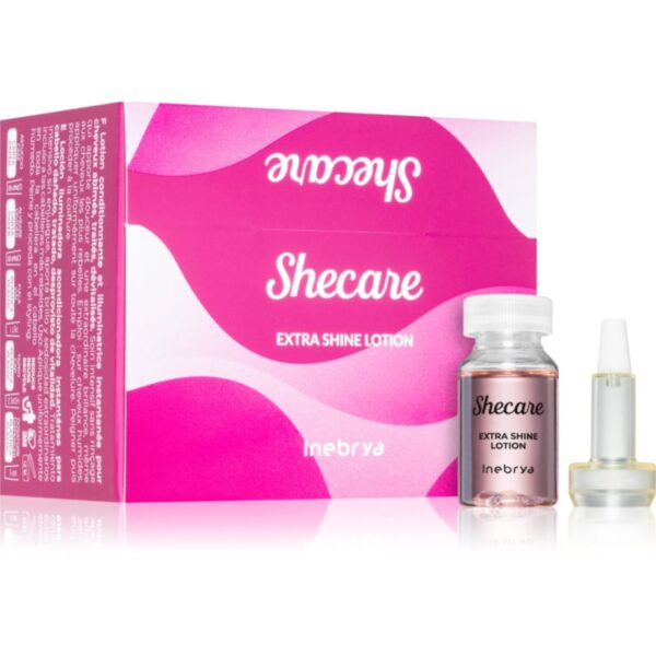 Inebrya Shecare Extra Shine Lotion tratament intensiv pentru par deteriorat 12x12 ml-ro