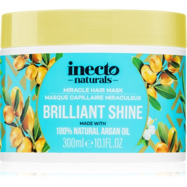 Inecto Argan masca hranitoare pentru un par stralucitor si catifelat 300 ml-Țena