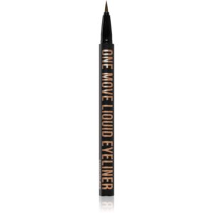 Inglot One Move eyeliner lichid cu trasare precisă 02 Chocolate 0.55 ml-ro