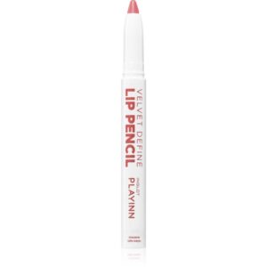 Inglot PlayInn Velvet Define Lip Pencil creion intensiv de buze culoare MELLOWED MAGENTA 65 1