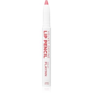 Inglot PlayInn Velvet Define Lip Pencil creion intensiv de buze culoare PALE RASPBERRY 62 1