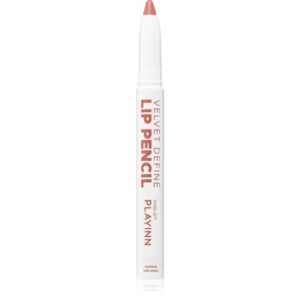 Inglot PlayInn Velvet Define Lip Pencil creion intensiv de buze culoare ROSE CHOCOLATE 63 1