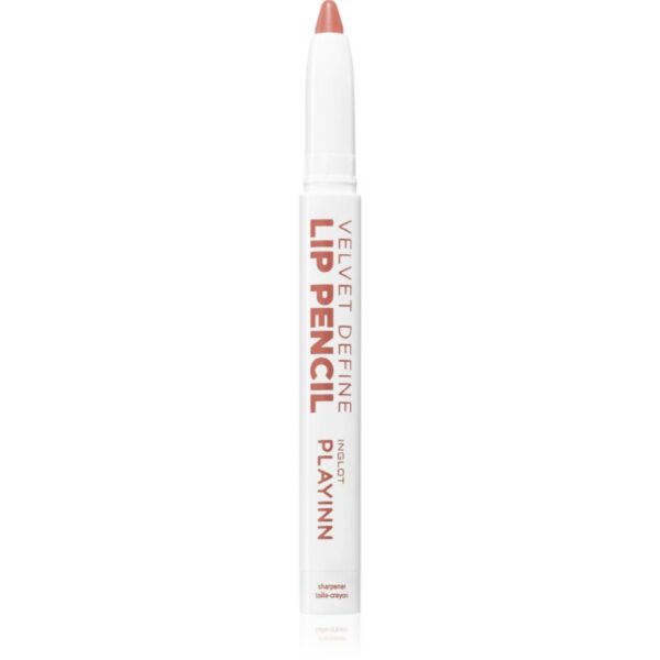 Inglot PlayInn Velvet Define Lip Pencil creion intensiv de buze culoare ROSE CHOCOLATE 63 1